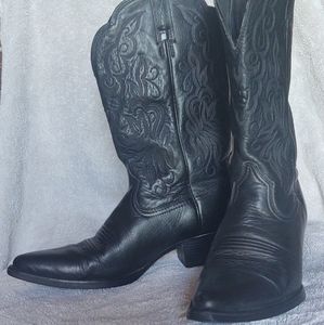 Ladies Ariat Black Western Boot 7.5B Style 15771